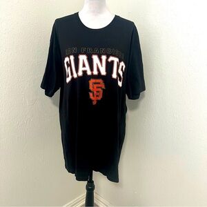 San Francisco Giants Men’s Size 2XL T-Shirt Acid Toad Inc Black White Orange